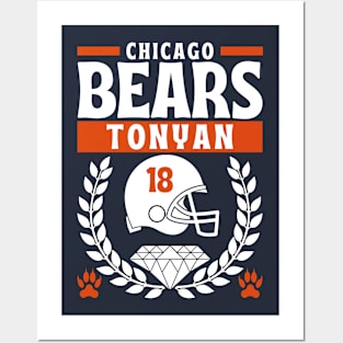 Chicago Bears Tonyan 18 Edition 2 Posters and Art